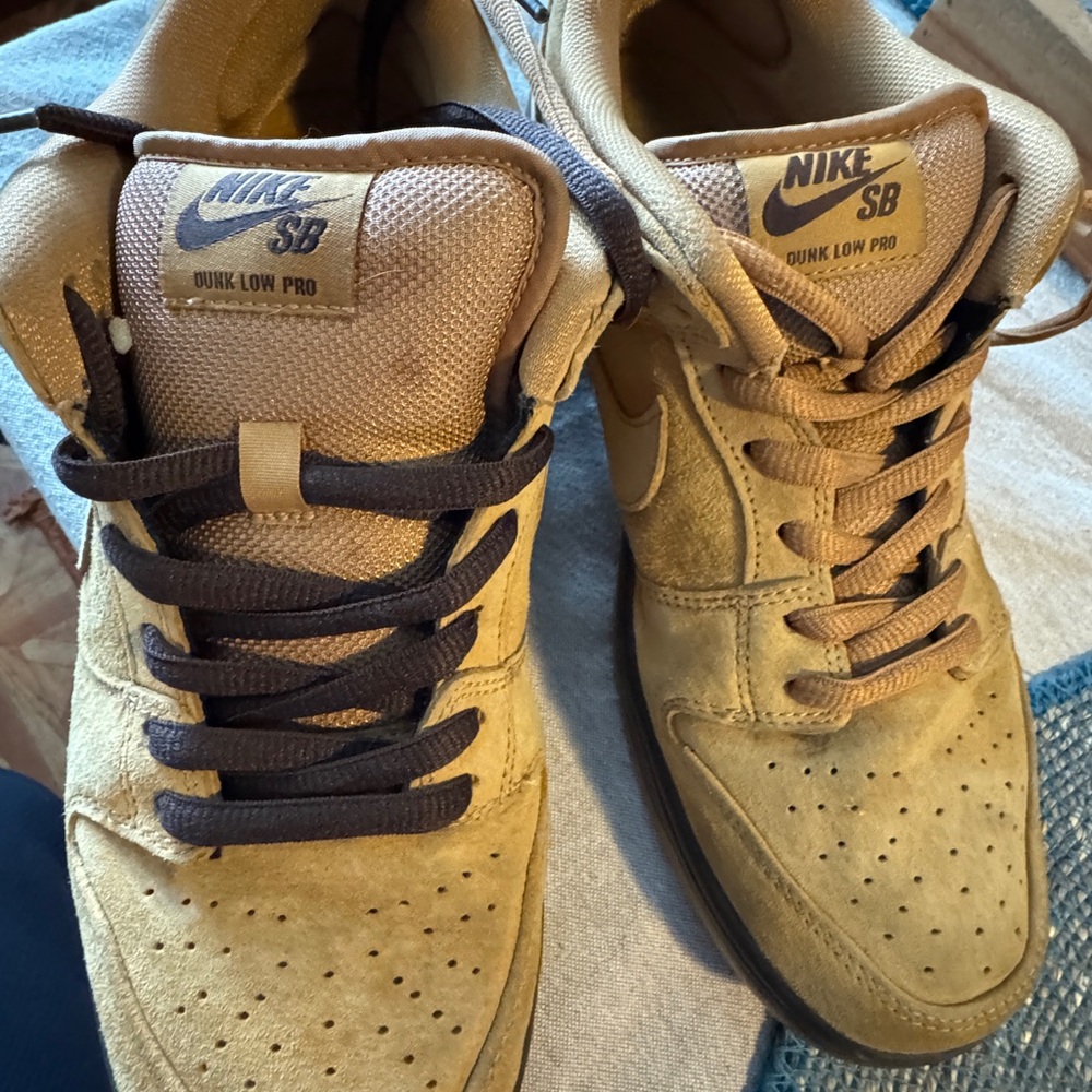Nike SB Dunk Low Pro Wheat Tan Shoes